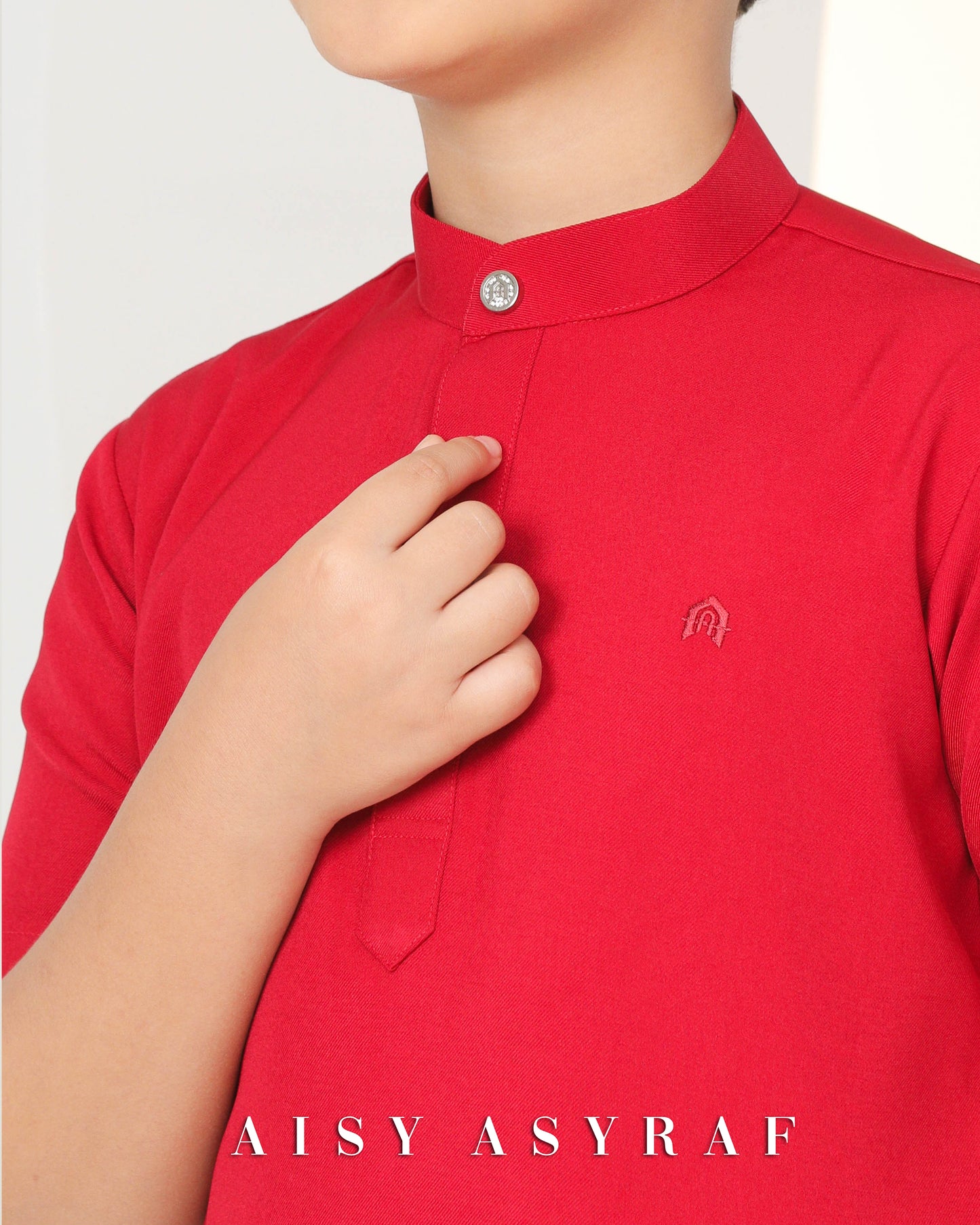 Kurta Lawla Kids - Red