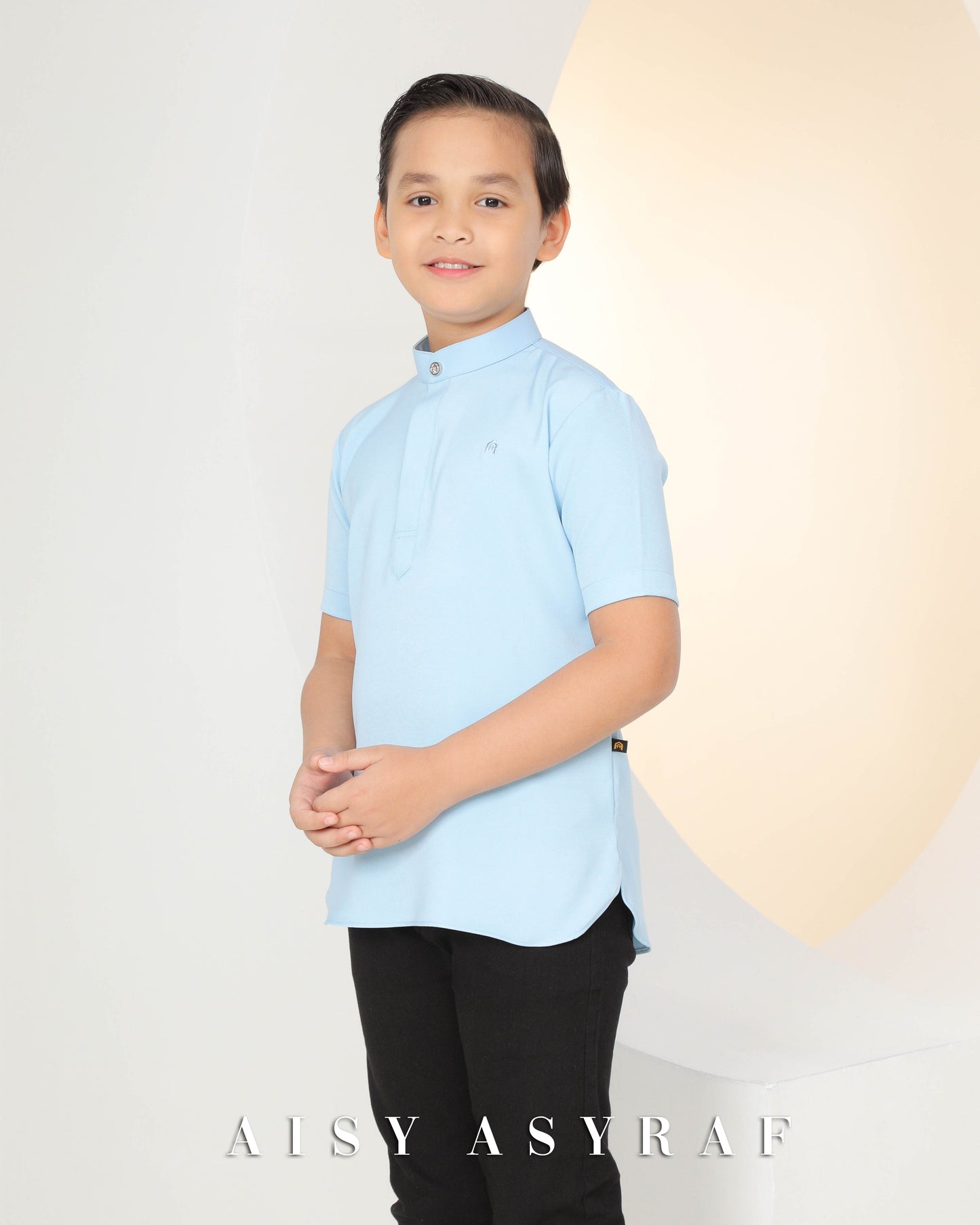 Kurta Lawla Kids - Baby Blue