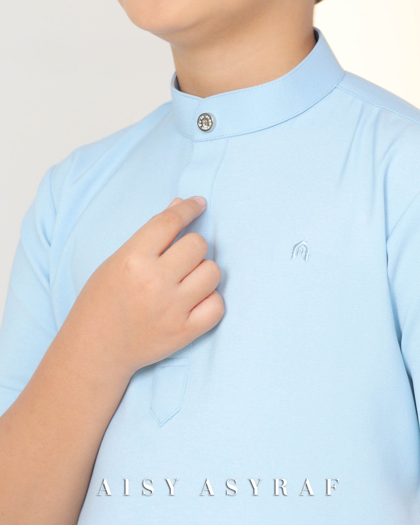 Kurta Lawla Kids - Baby Blue