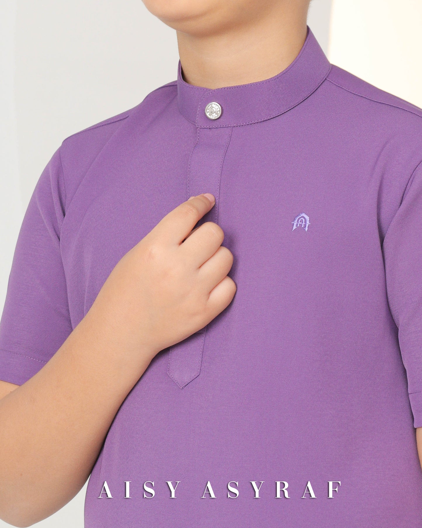 Kurta Lawla Kids - Purple Yam