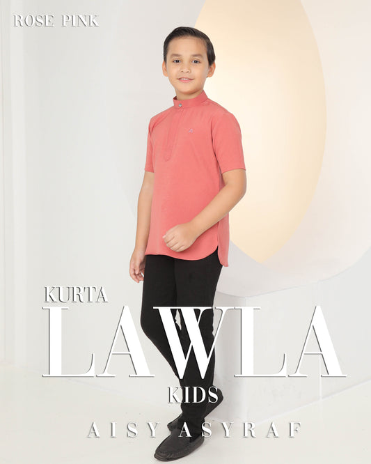Kurta Lawla Kids - Rose Pink