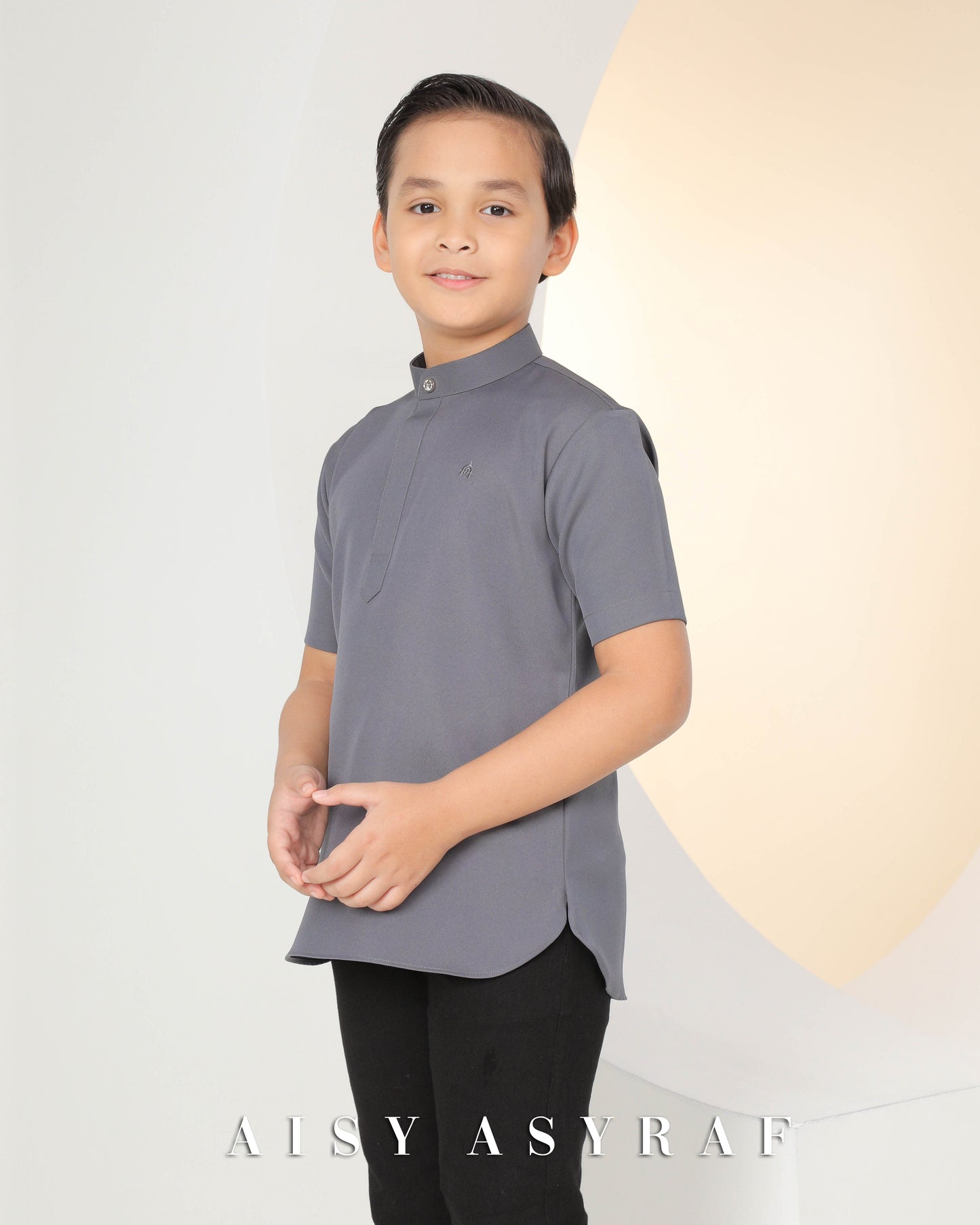 Kurta Lawla Kids - Dark Grey