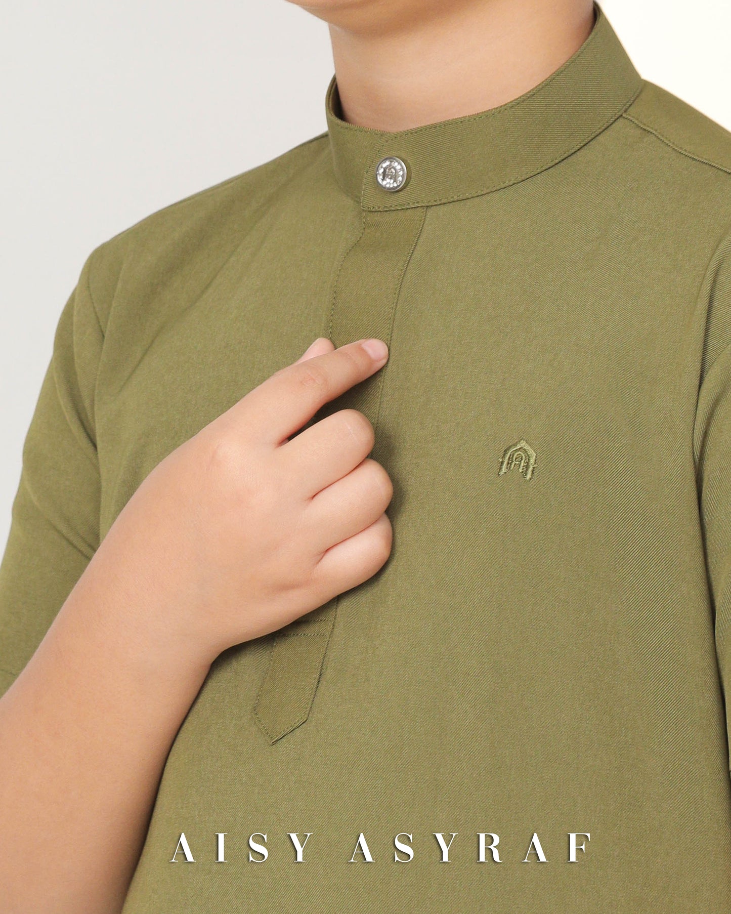 Kurta Lawla Kids - Army Green