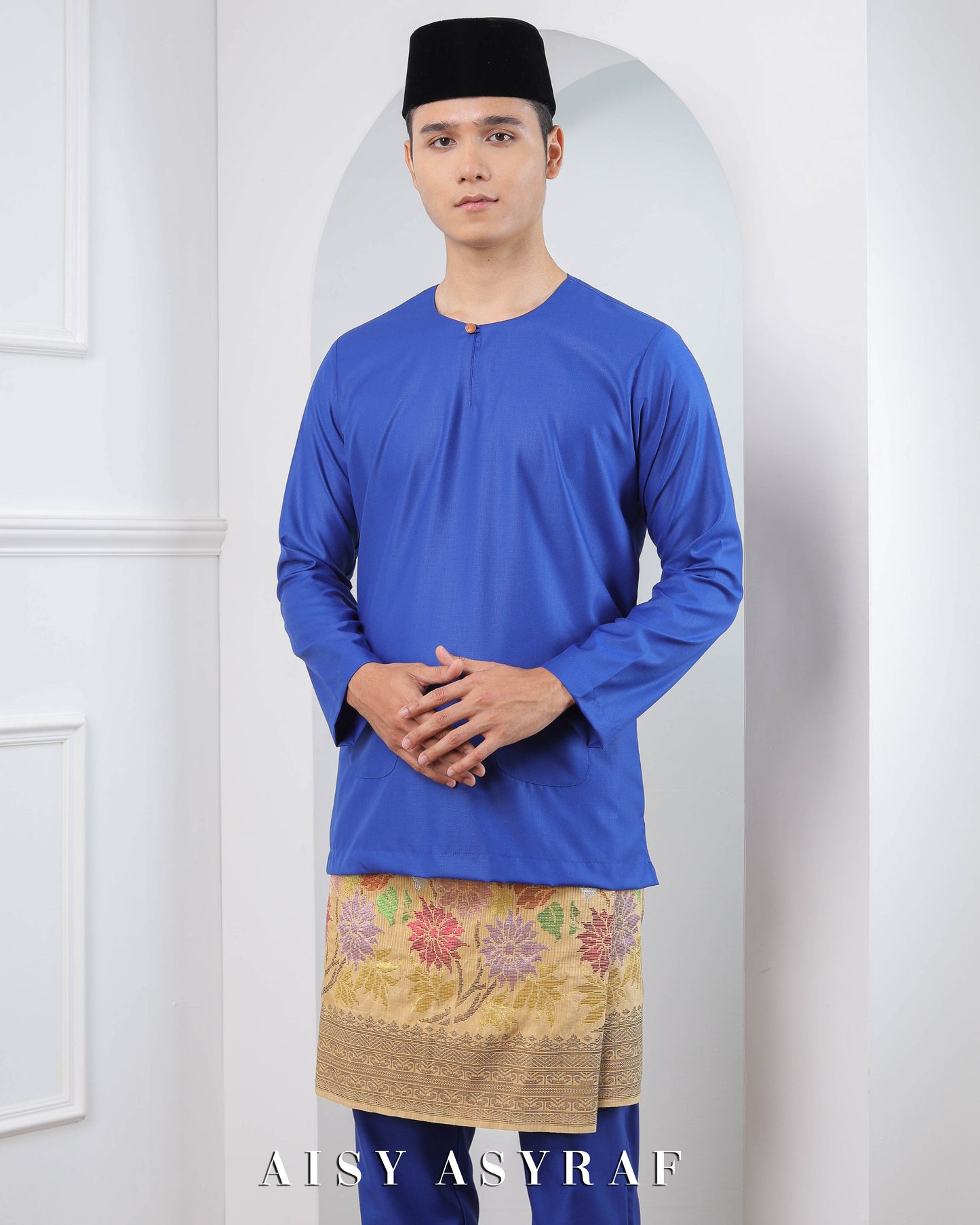 Baju Melayu Reyza -Royal Blue