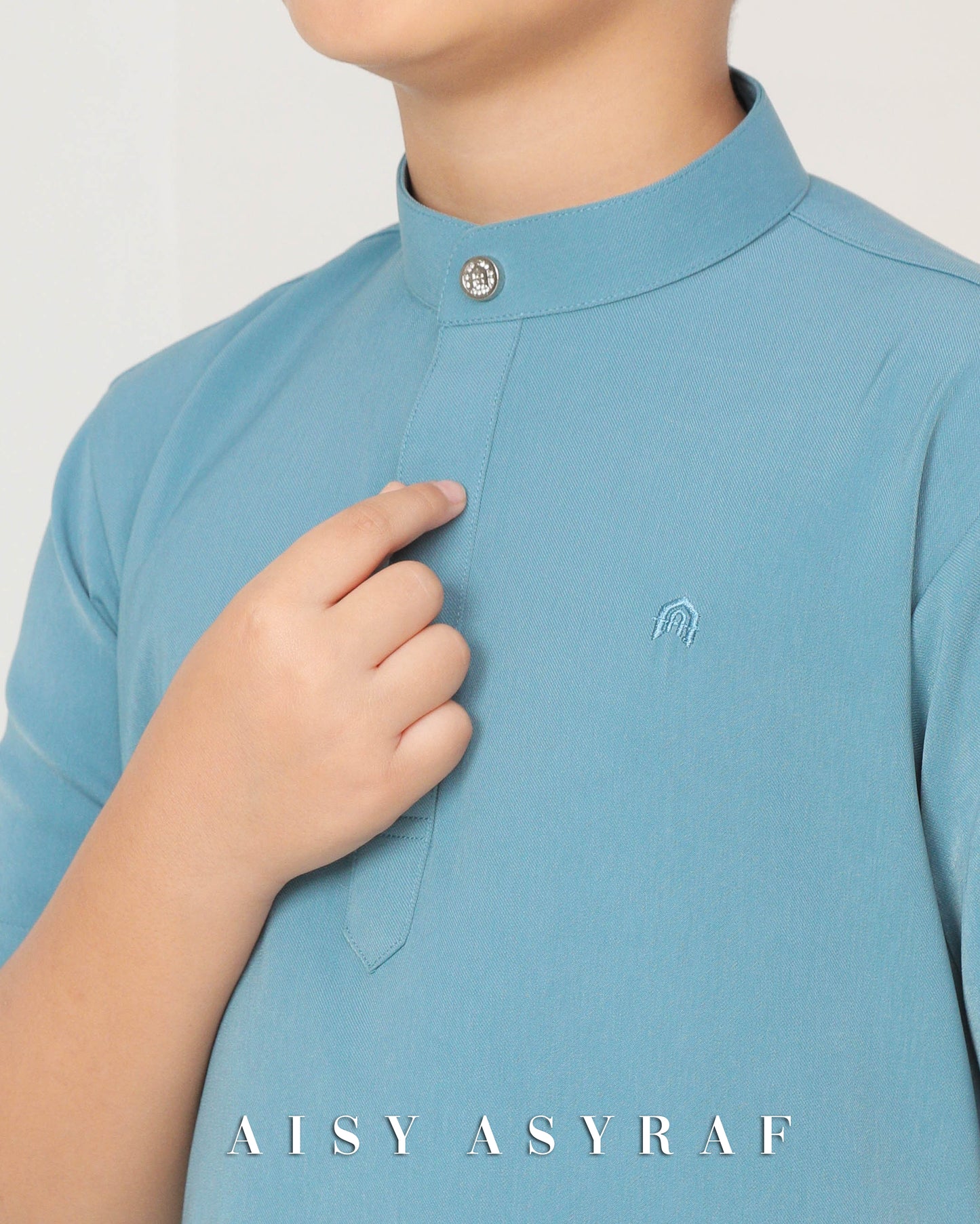 Kurta Lawla Kids - Dusty Blue