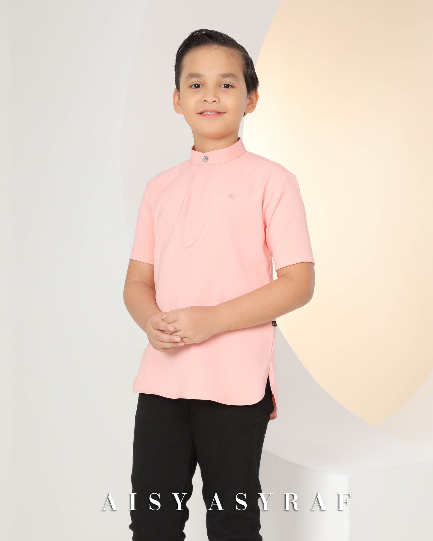 Kurta Lawla Kids - Peach