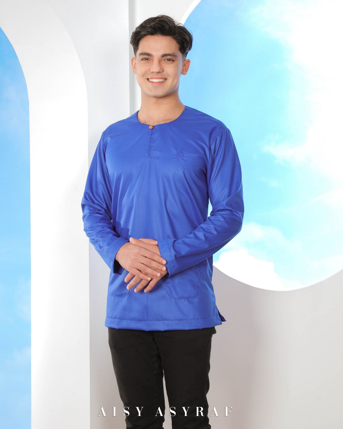Kurta Afgan - Royal Blue