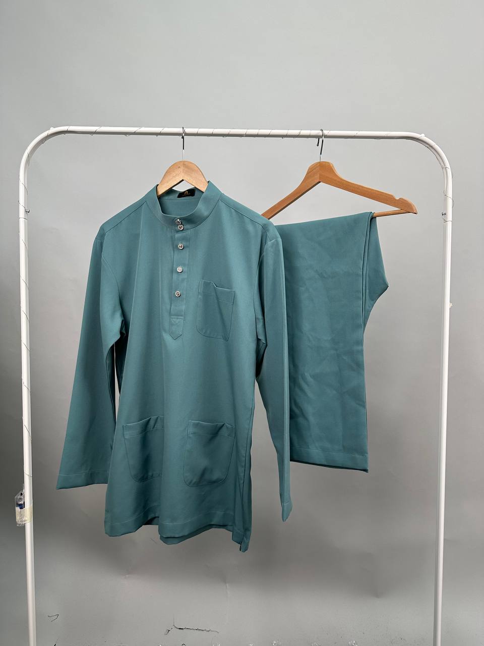 Baju Melayu Zaidan - Dark Turqouise