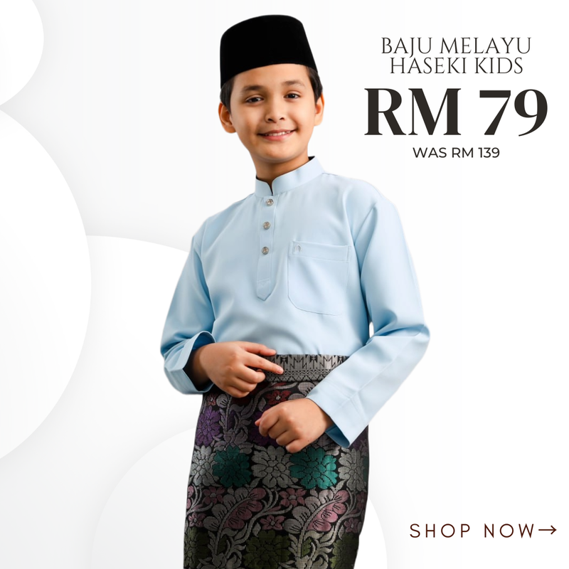 Baju Melayu Haseki Kids