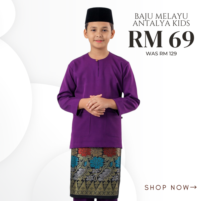 Baju Melayu Antalya Kids