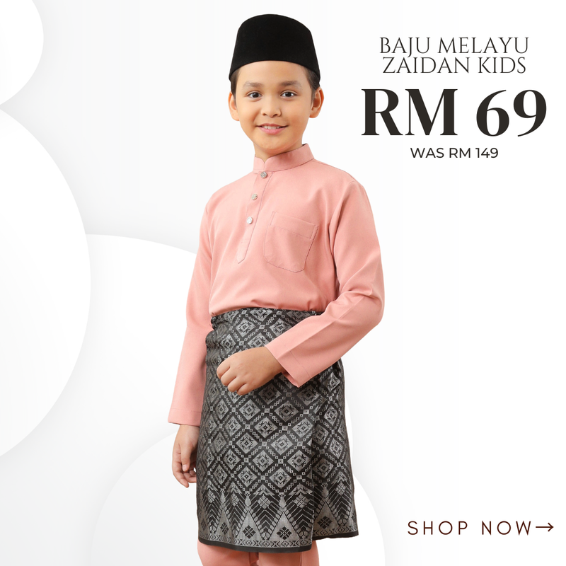 Baju Melayu Zaidan Kids