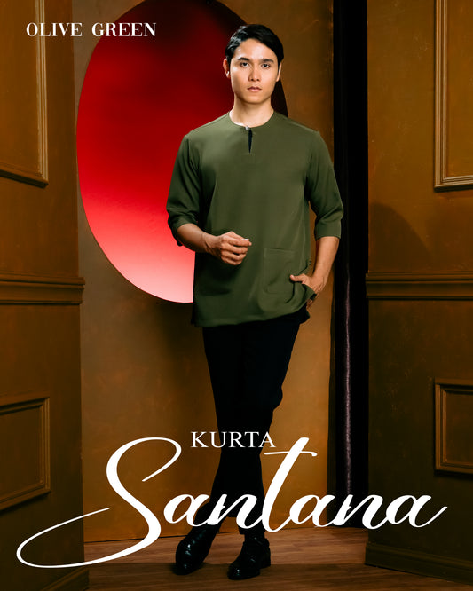 Kurta Santana - Olive Green
