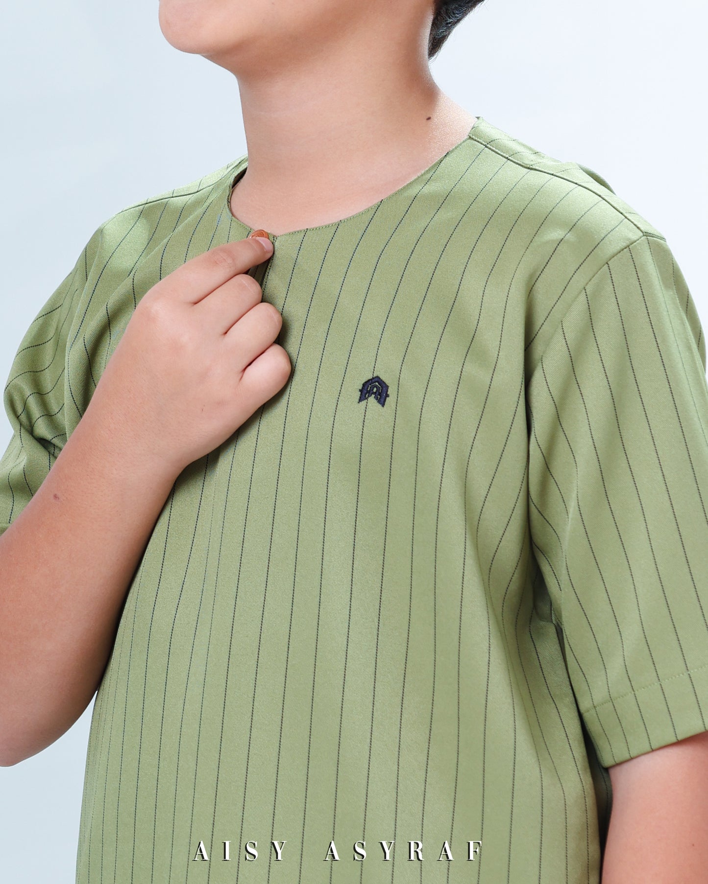 Kurta Nasz Kids - Olive Green