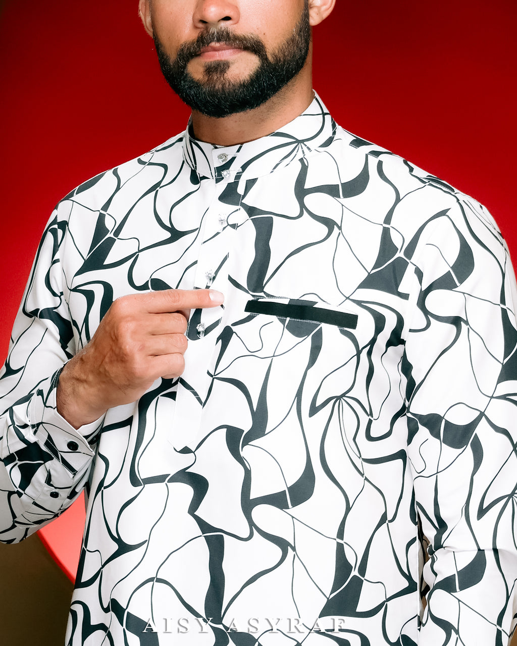 Kurta Arakian Raya - Marble