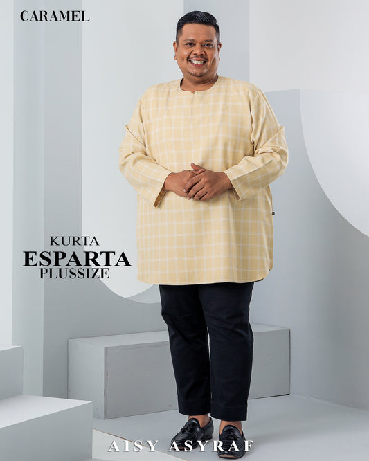 Kurta Esparta Plussize - Caramel