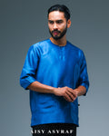 Kurta Gemala - Teal Blue