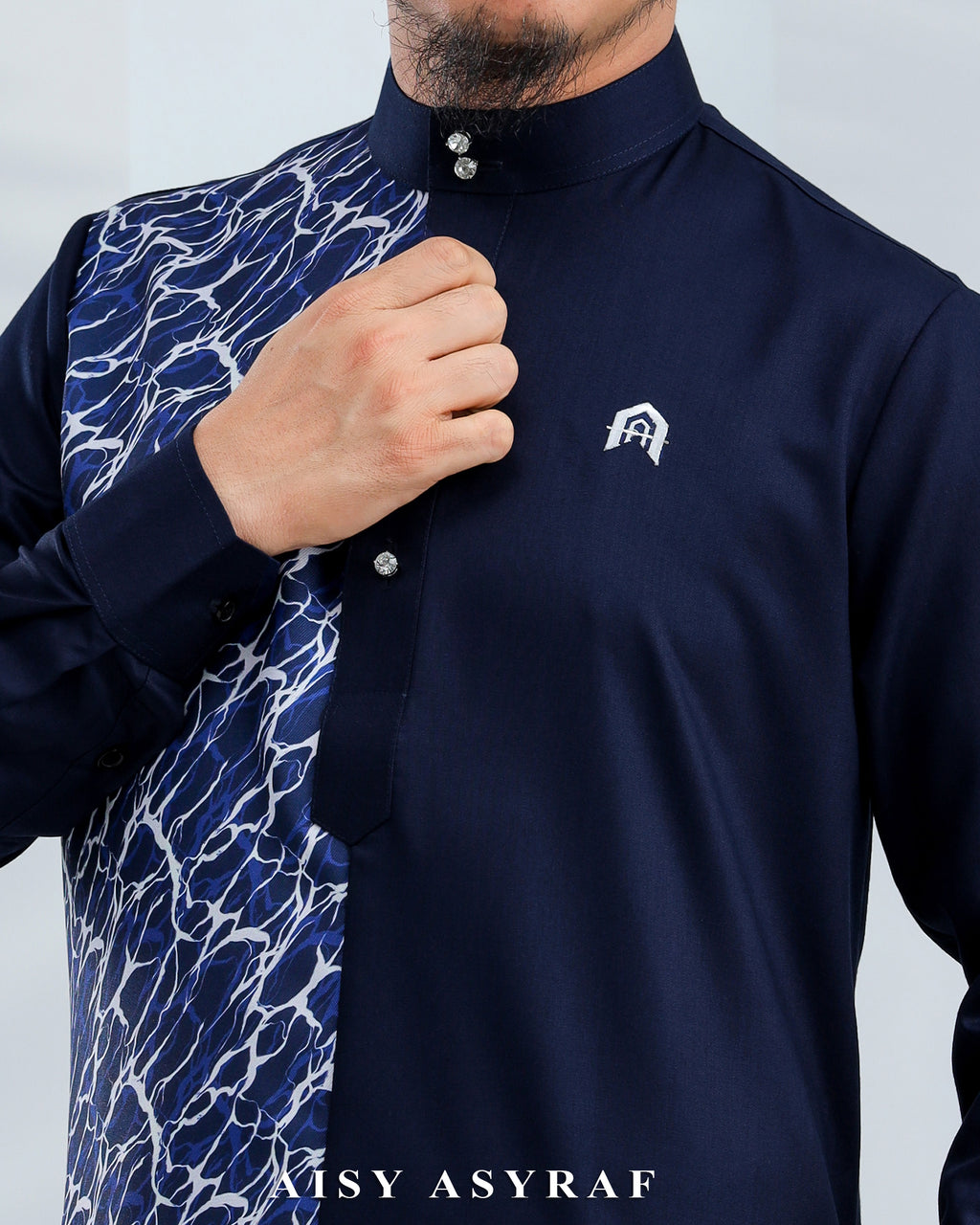 Kurta Nabeela - Kod 46 (Navy Sea)