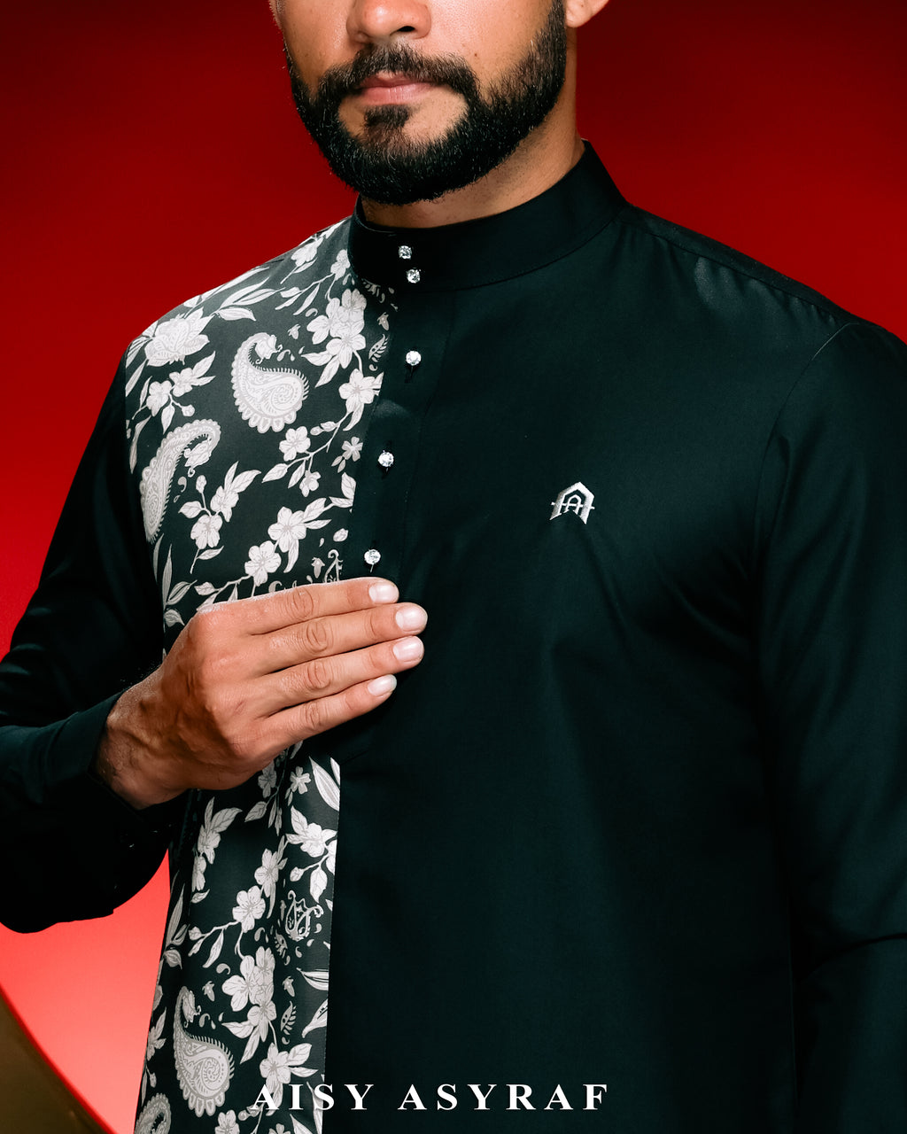 Kurta Nabeela Raya - Black
