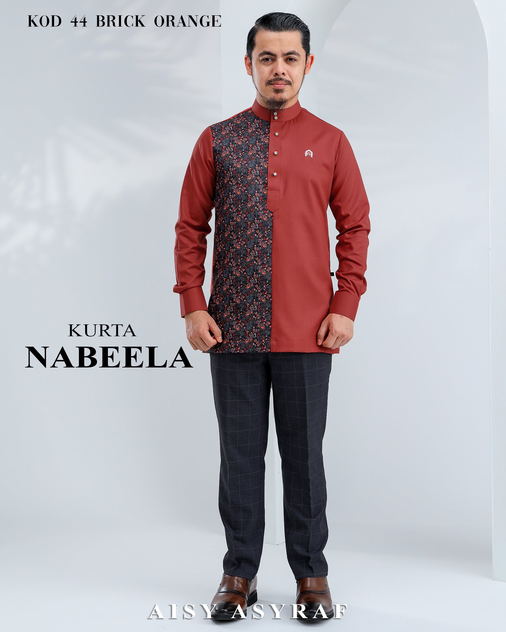 Kurta Nabeela - Kod 44 (Brick Orange)