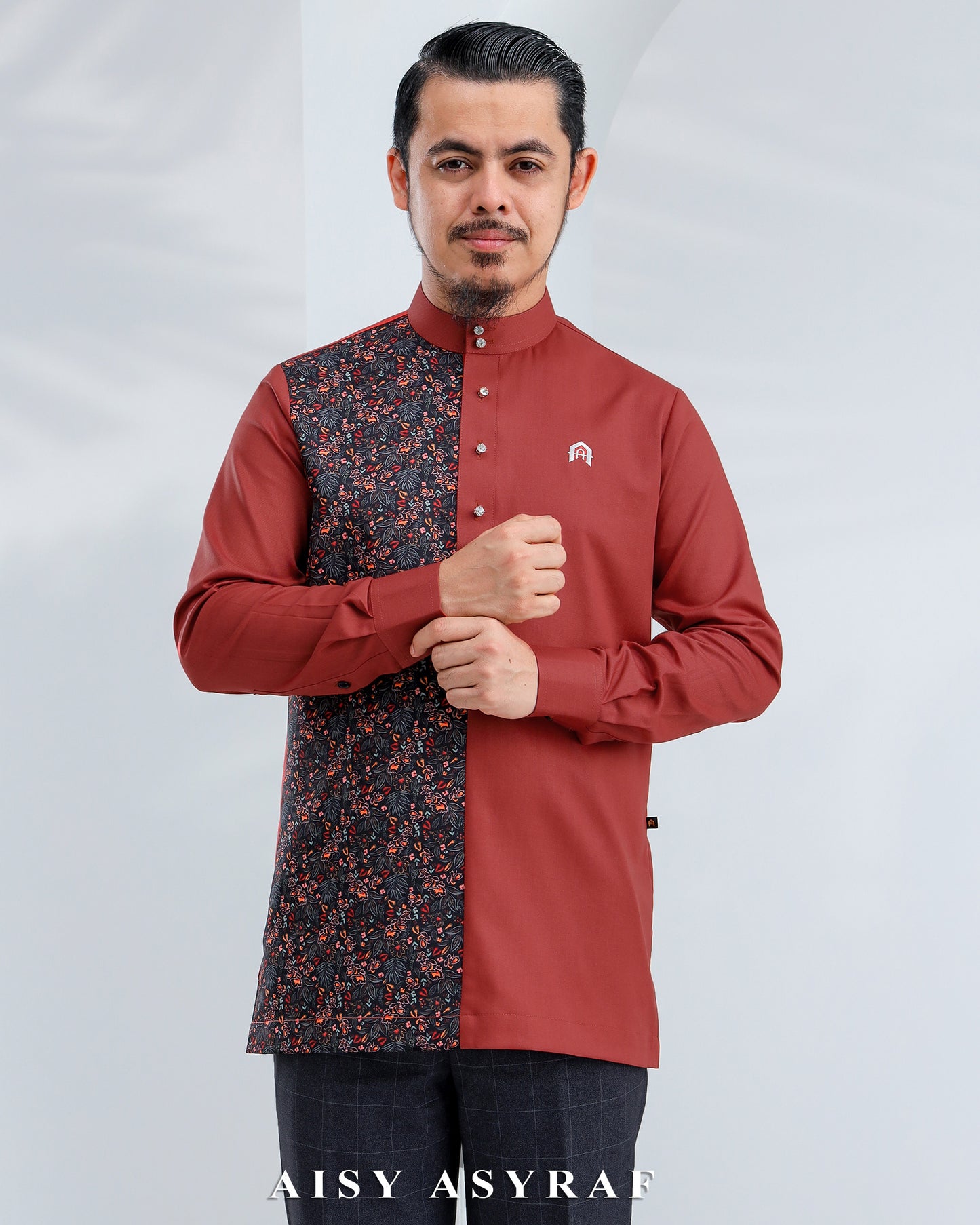 Kurta Nabeela Raya - Kod 44 (Brick Orange)  - NEW RELEASE