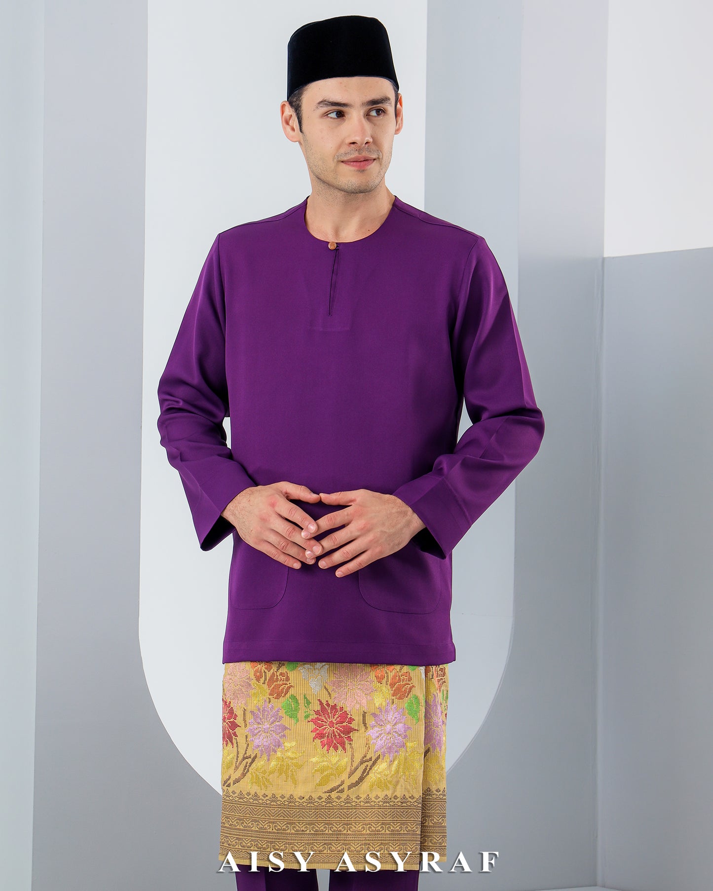 Baju Melayu Antalya - Magenta