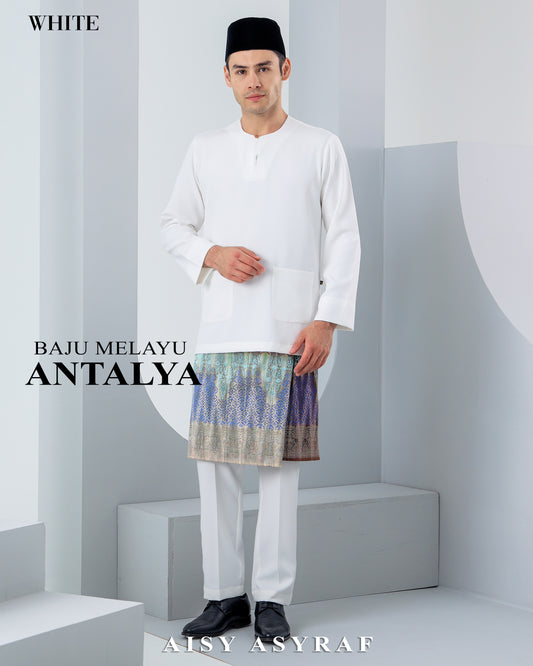 Baju Melayu Antalya - White
