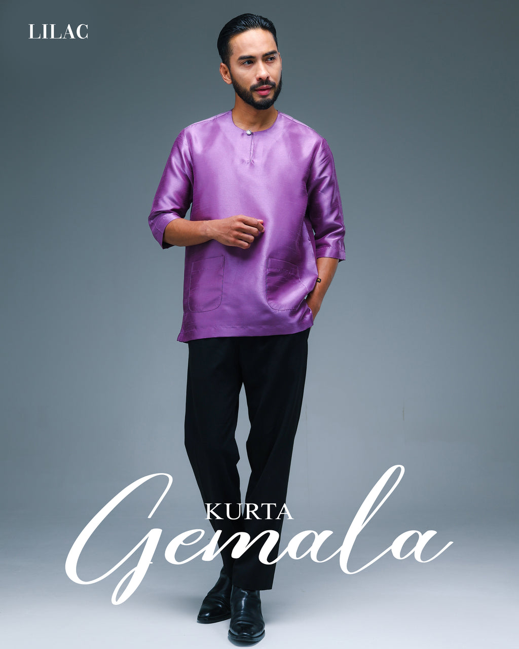 Kurta Gemala - Lilac