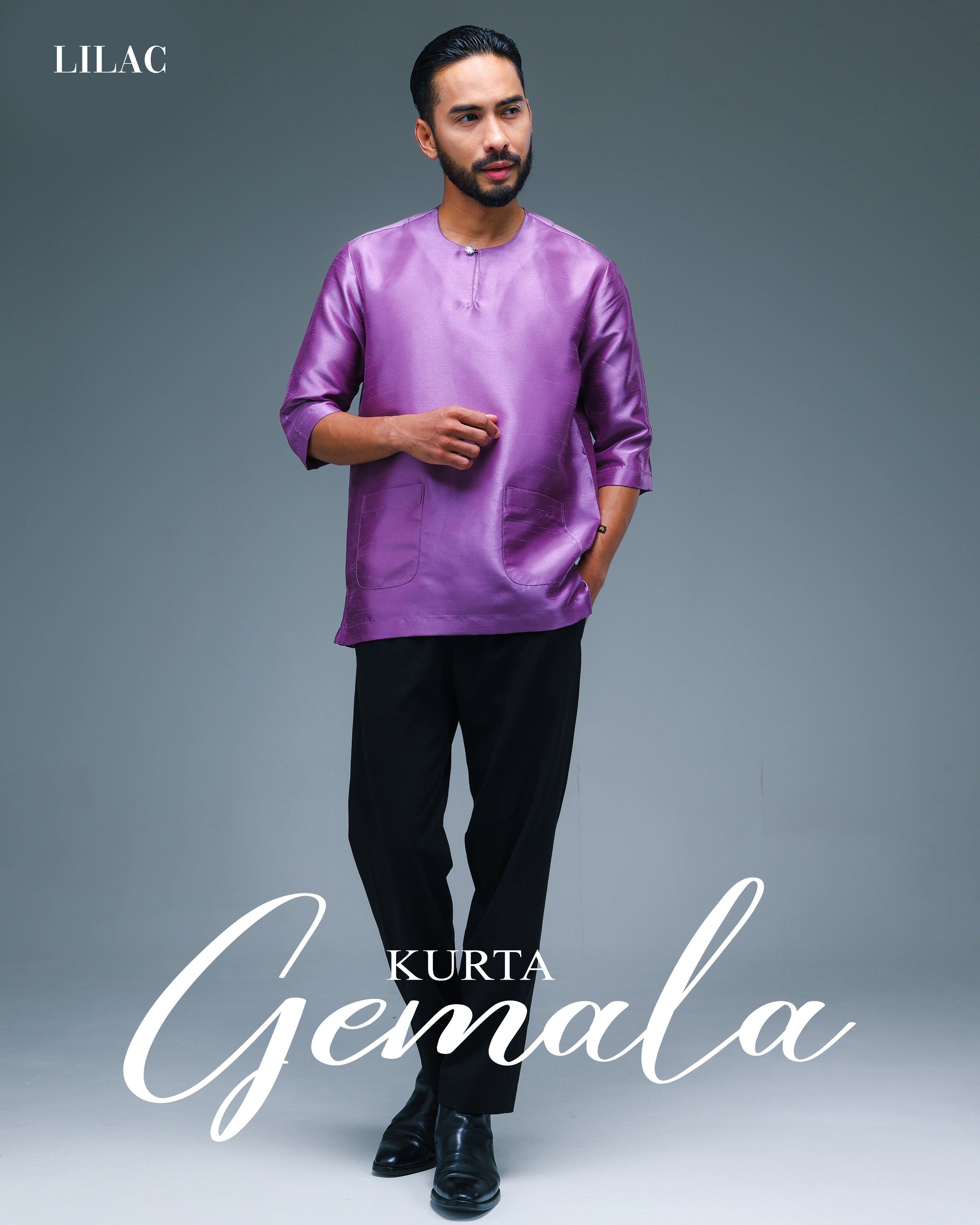 Kurta Gemala - Lilac