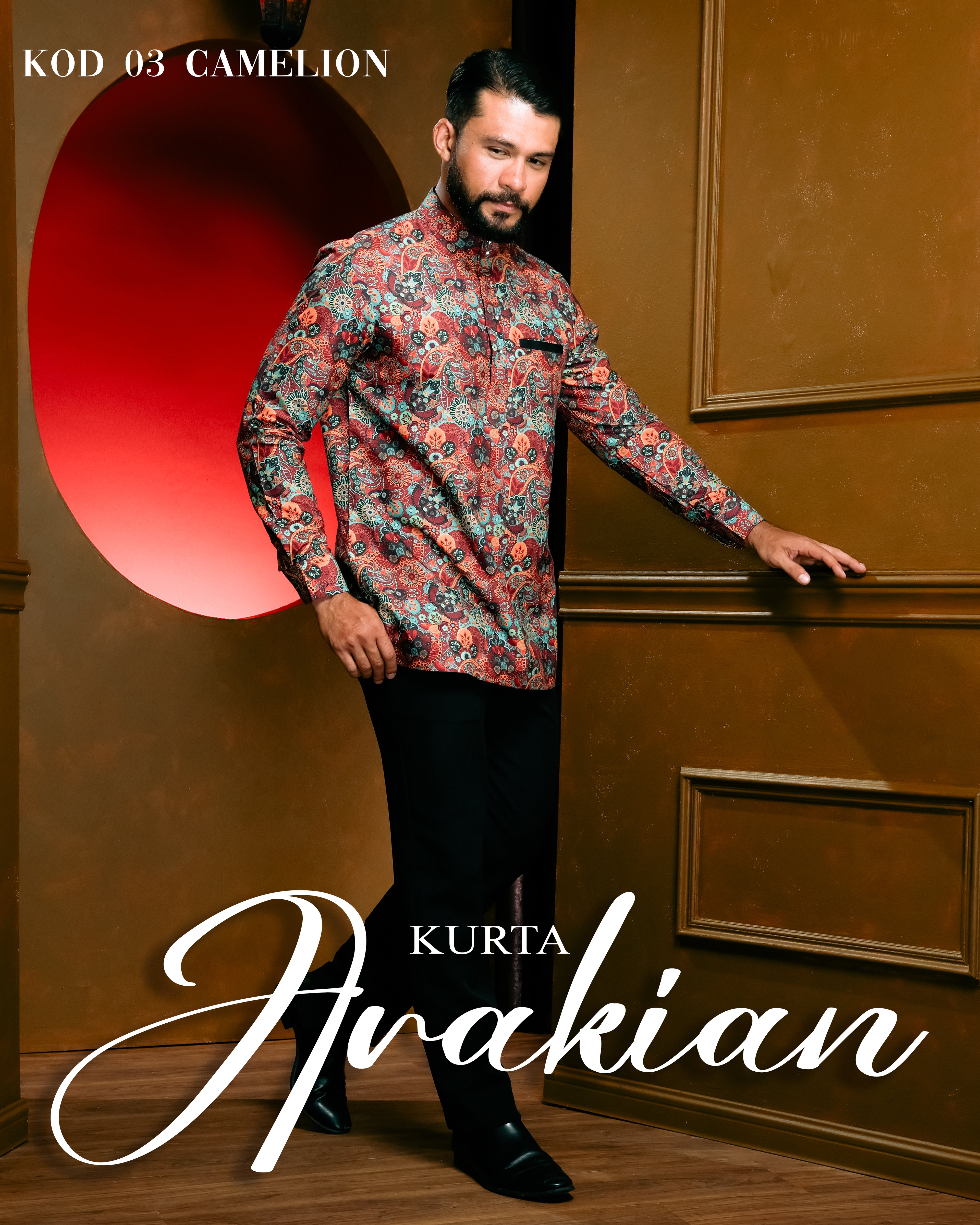 Kurta Arakian Raya - Camelion