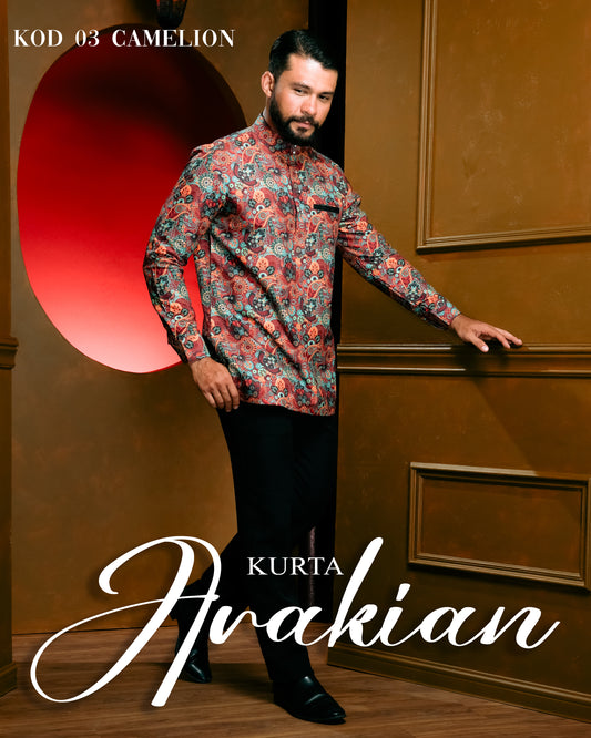 Kurta Arakian Raya - Camelion