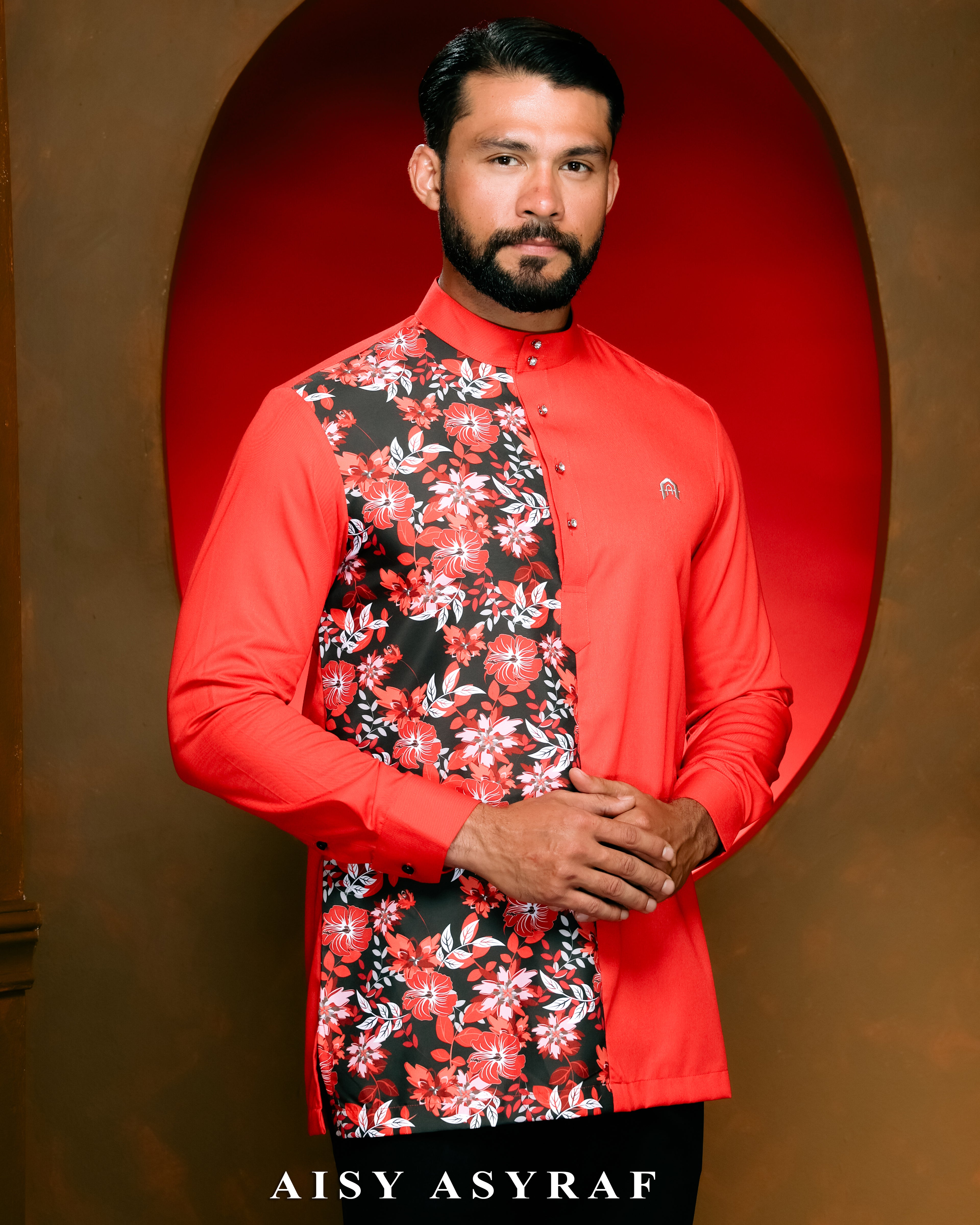 Kurta Nabeela Raya - Red