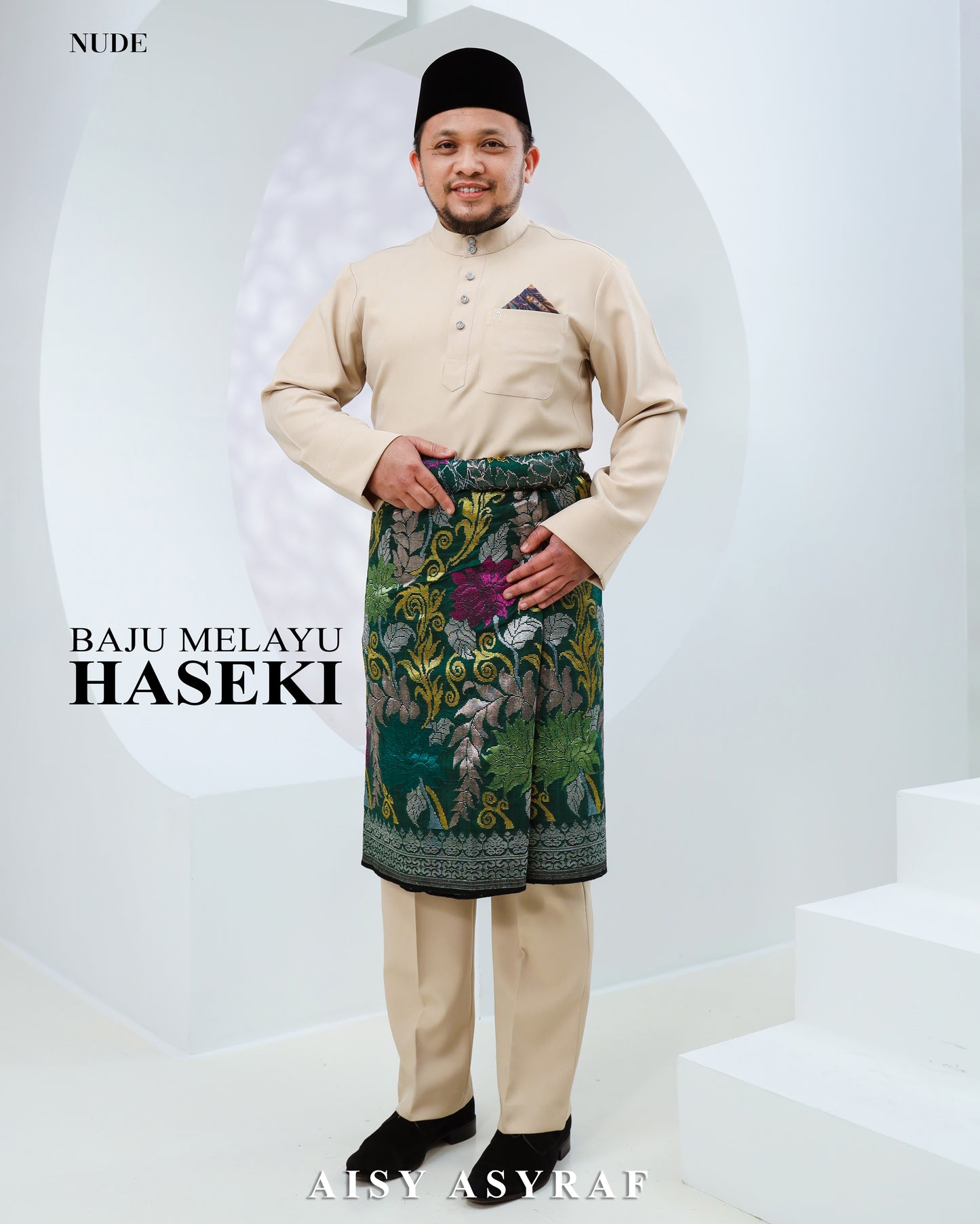 Baju Melayu Haseki - Nude