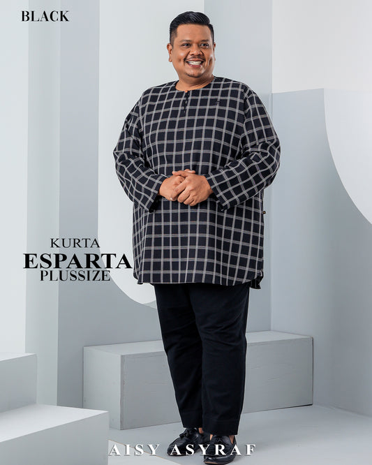 Kurta Esparta Plussize - Black