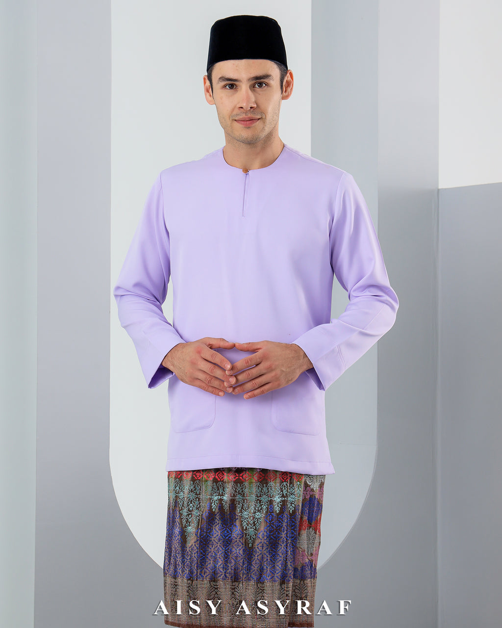 Baju Melayu Antalya - Lilac