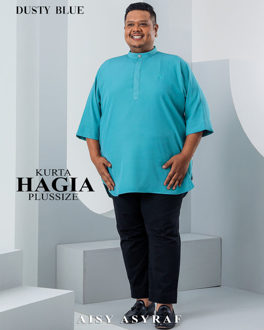 Kurta Hagia Plussize - Dusty Blue