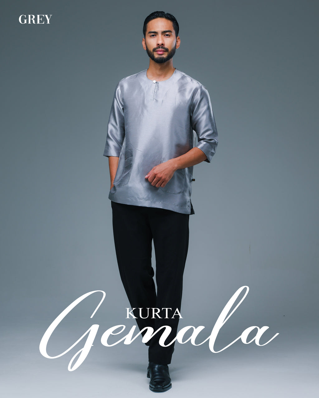 Kurta Gemala - Grey