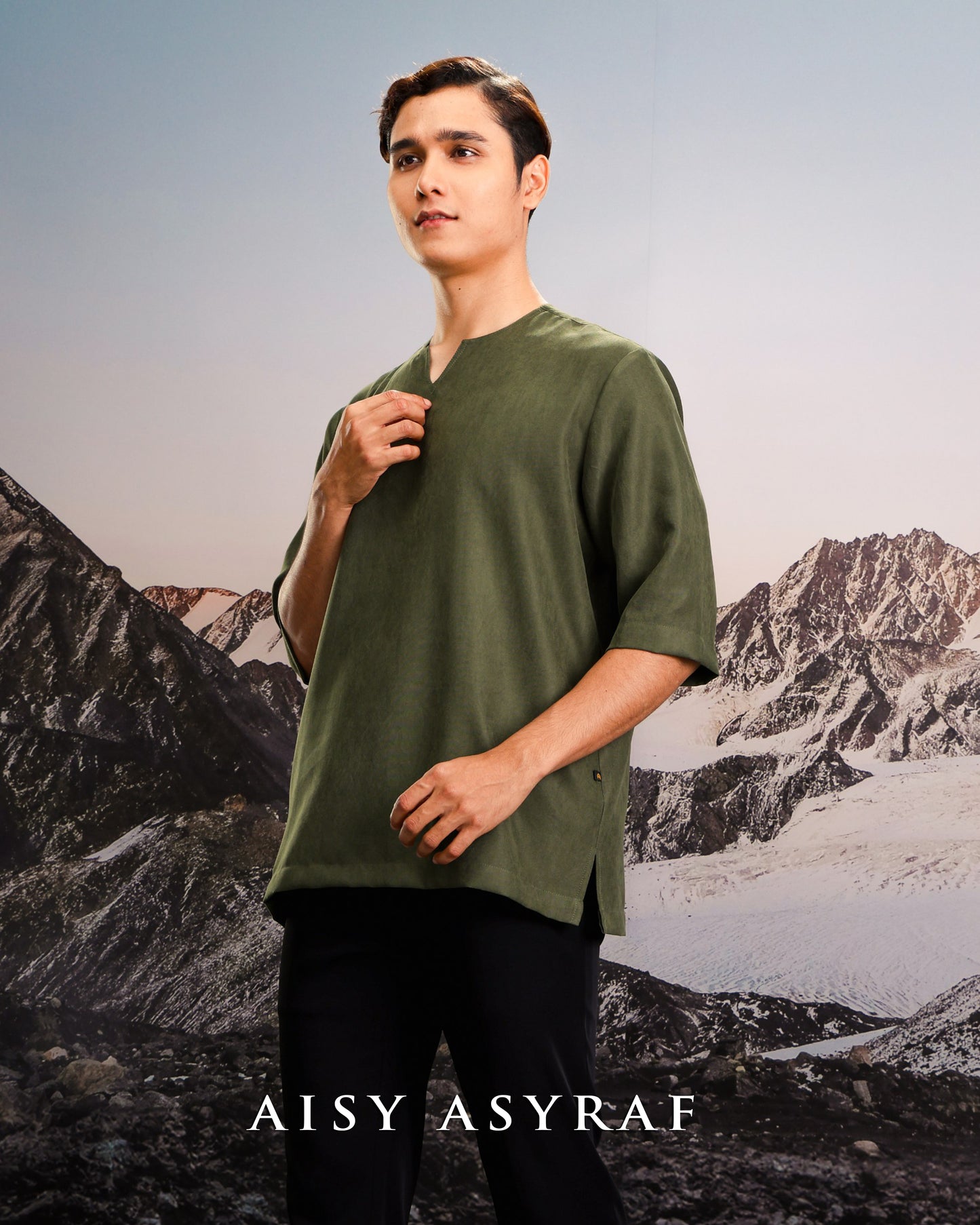 Kurta Jebran - Army Green