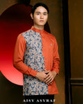 Kurta Nabeela Raya - Brick Orange