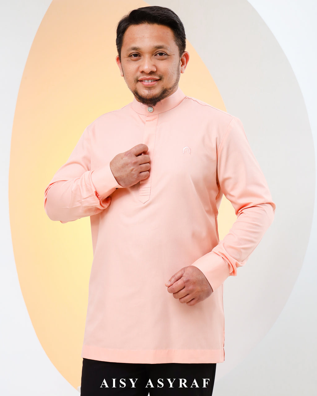 Kurta Hisari - Peach
