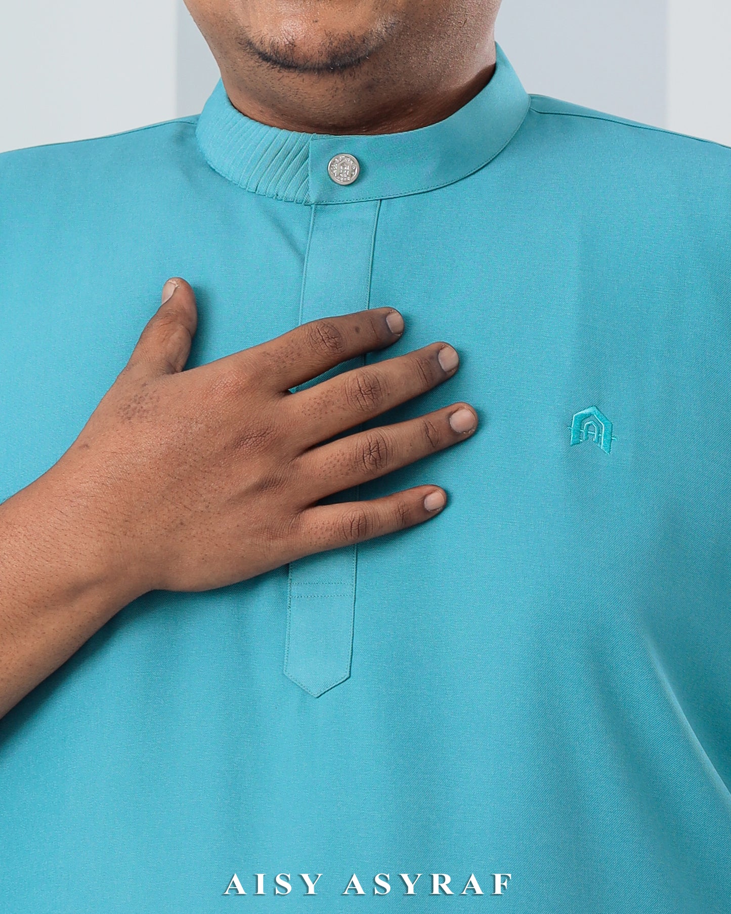 Kurta Hagia Plussize - Dusty Blue