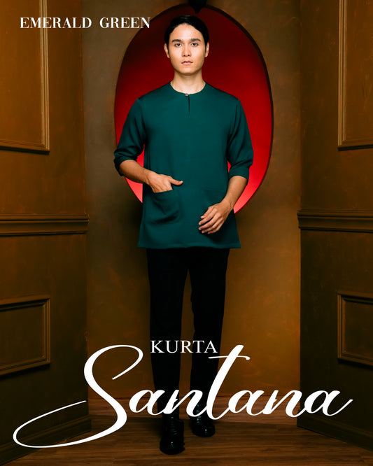 Kurta Santana - Emerald Green