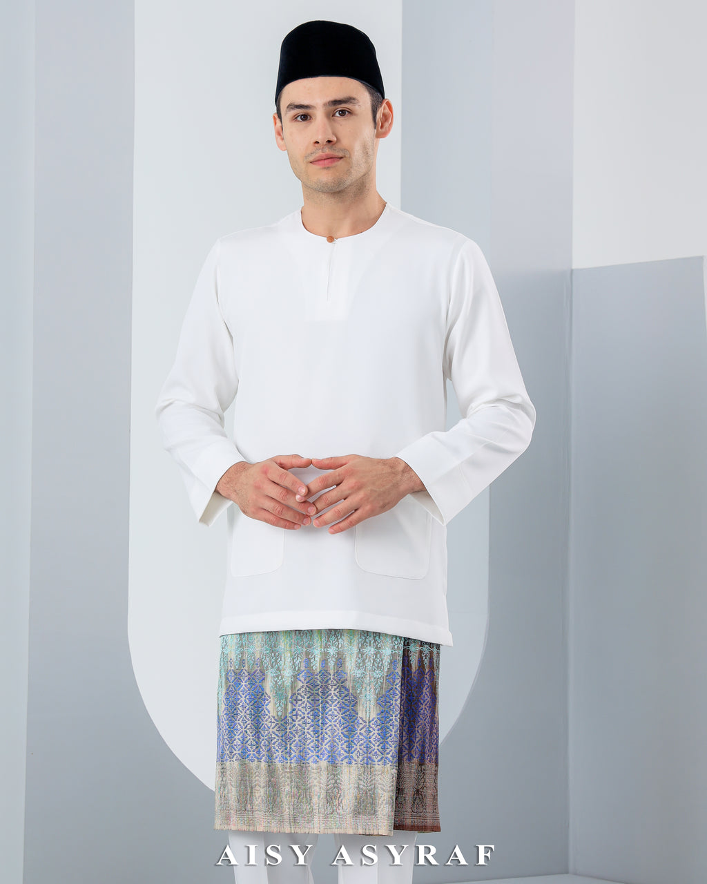 Baju Melayu Antalya - White
