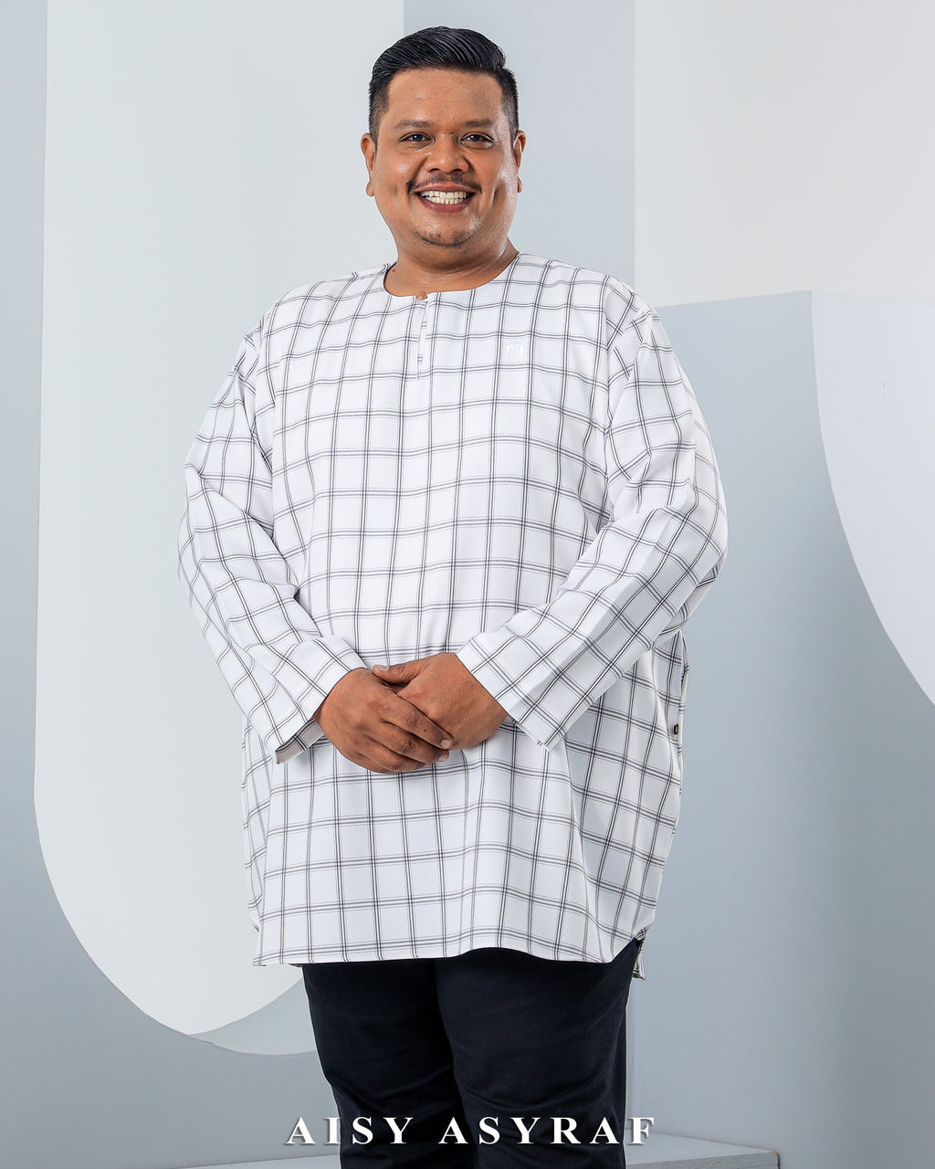 Kurta Esparta Plussize - White