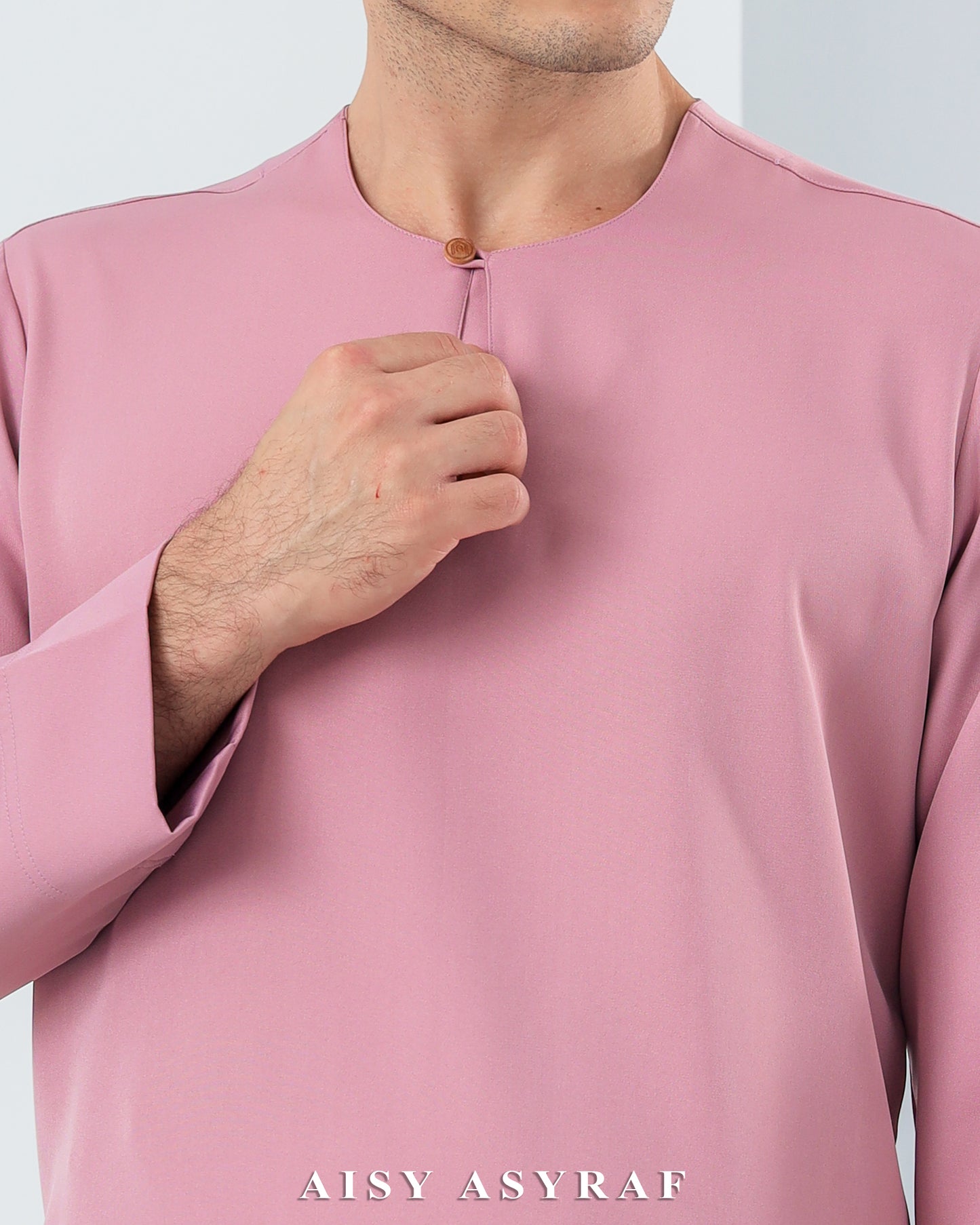 Baju Melayu Antalya - Rose Pink