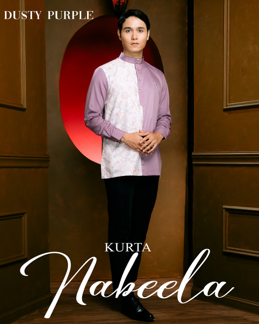 Kurta Nabeela Raya - Dusty Purple
