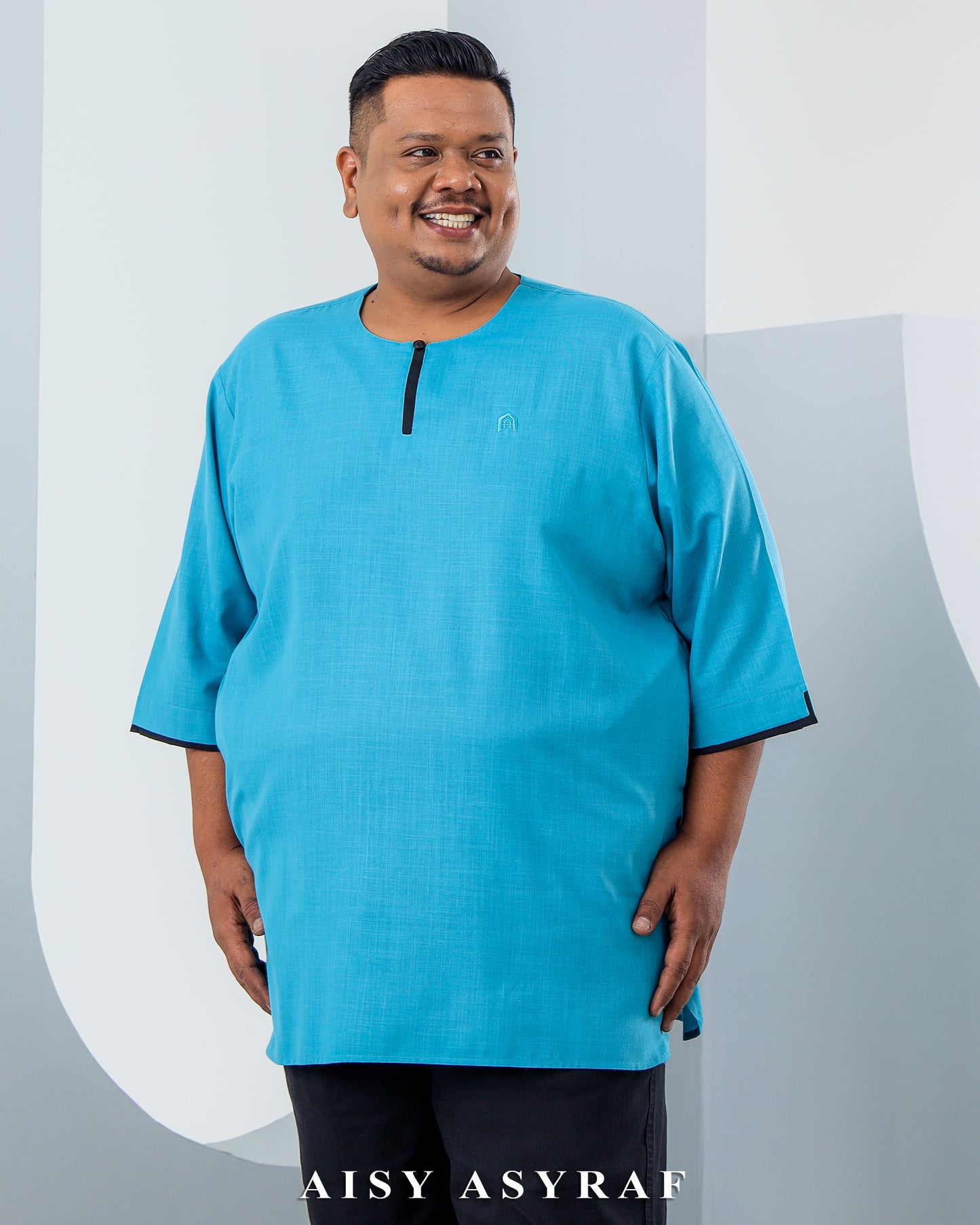Kurta Urfa Plussize - Dusty Blue