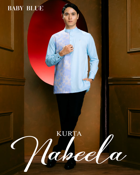 Kurta Nabeela Raya - Baby Blue