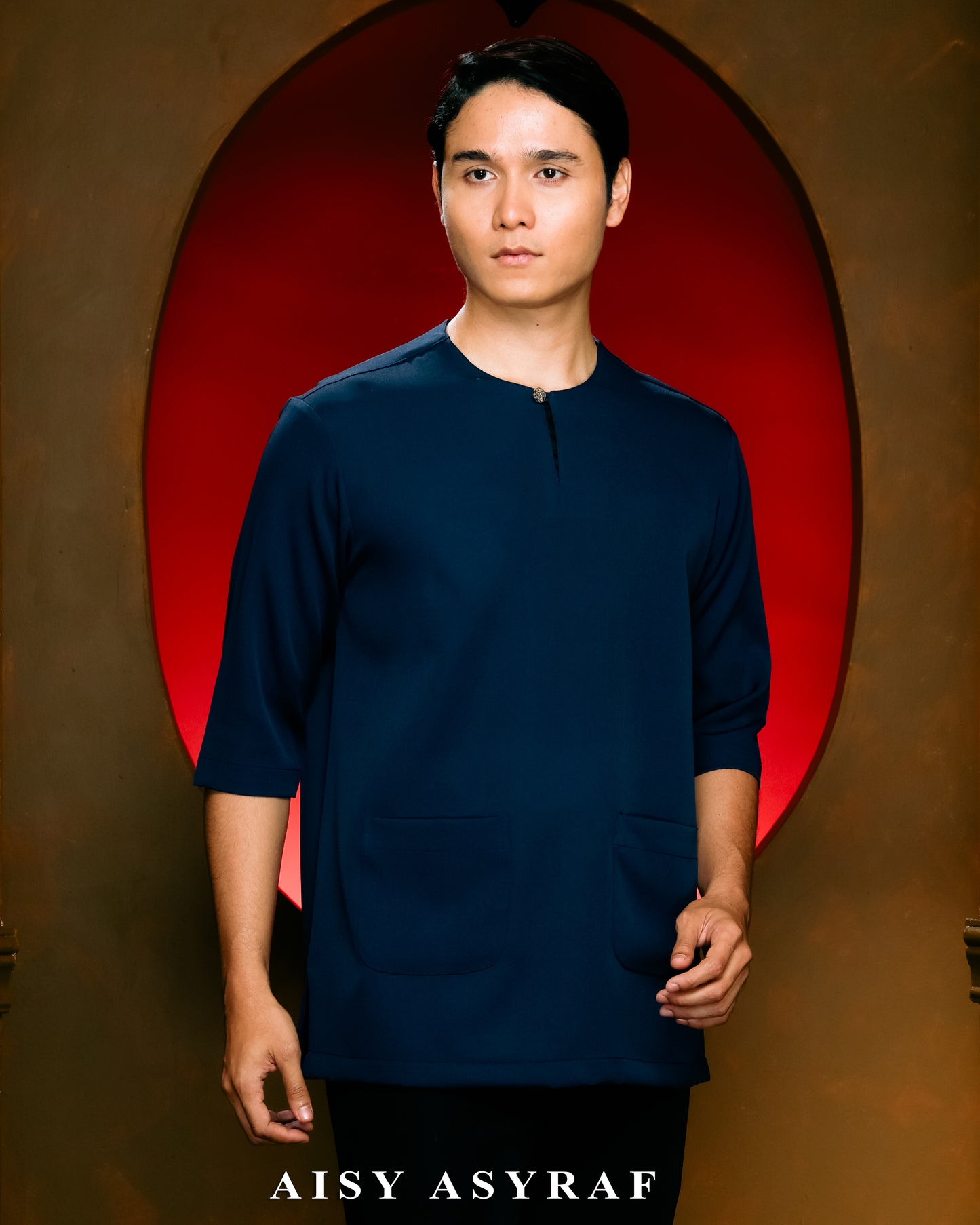 Kurta Santana - Navy Blue