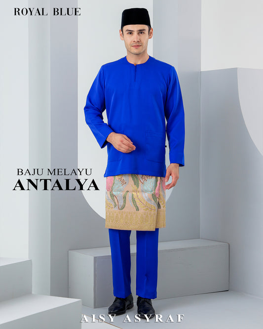 Baju Melayu Antalya - Royal Blue