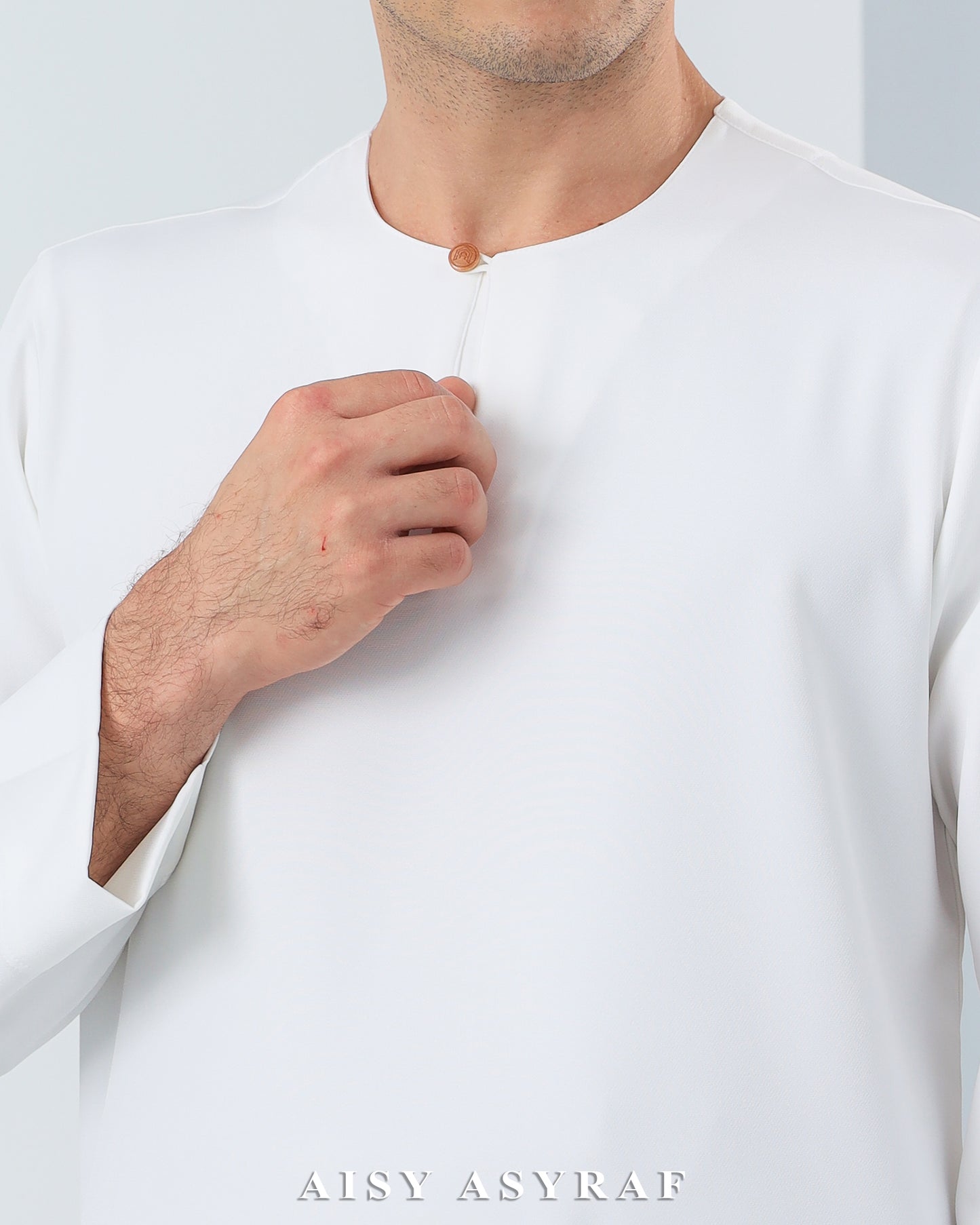 Baju Melayu Antalya - White